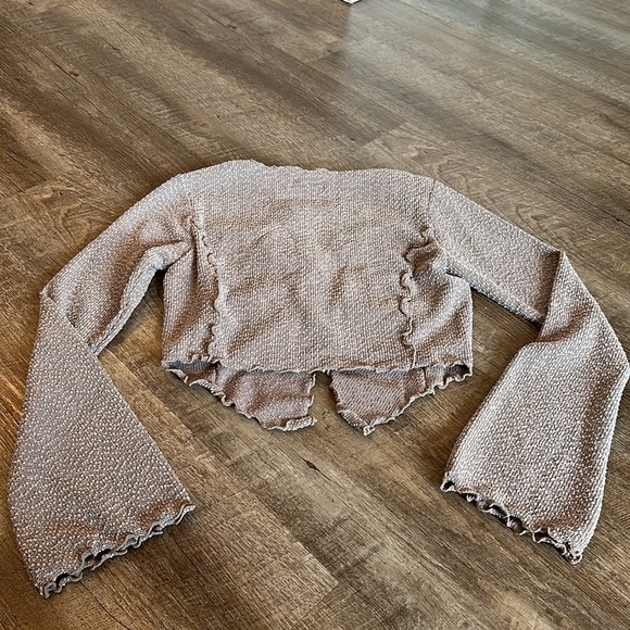 Dolls Kill Button Front Crop Top - Picture 4 of 4